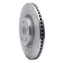 R1 18-20 Genesis G80 Front Left Drilled & Slotted Silver Brake Rotor