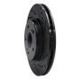R1 06-17 Suzuki Grand Vitara (Mexico) Front Right Drilled & Slotted Black Brake Rotor