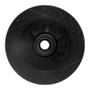 R1 97-04 Ford F-250 2WD (Excl Super Duty) Front Left Drilled & Slotted Black Brake Rotor