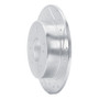R1 94-98 Nissan 240SX Rear Right Drilled & Slotted Silver Brake Rotor