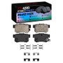 DFC 97-01 Acura Integra Rear 4000 HybriDynamic Brake Pads and Hardware Kit