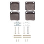 R1 1979-1981 Nissan 280ZX Rear R1 Semi Met Pads & Hardware Kit