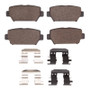 R1 2018-2025 Mitsubishi Eclipse Cross Rear R1 Ceramic Pads & Hardware Kit
