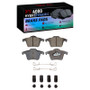 DFC 03-14 Volvo XC90 Rear 4000 HybriDynamic Brake Pads and Hardware Kit