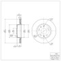 DFC 02-05 Land Rover Freelander Front Brake Rotor