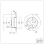 DFC 95-99 BMW 318ti Rear Brake Rotor