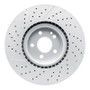 DFC 14-19 Mercedes-Benz CLA45 AMG Front Drilled GeoSPEC Coated Rotor and Slotted