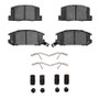 DFC 91-05 Toyota MR2 Rear 4000 HybriDynamic Brake Pads and Hardware Kit