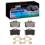 DFC 03-06 Volkswagen Jetta Sedan/Golf R/Golf Rear 4000 HybriDynamic Brake Pads and Hardware Kit