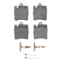 R1 1996-2011 Mercedes-Benz C230 Rear R1 Semi Met Pads & Hardware Kit