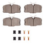 DFC 84-85 Mercedes-Benz 500SEC Front 4000 HybriDynamic Brake Pads and Hardware Kit