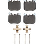 DFC 23-25 BMW 740i Front 5000 Advanced Low Metallic Brake Pads and Hardware Kit