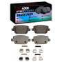 DFC 07-10 Volvo S80 Rear 4000 HybriDynamic Brake Pads and Hardware Kit