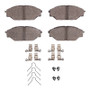 DFC 93-98 Toyota T100 Front 4000 HybriDynamic Brake Pads and Hardware Kit