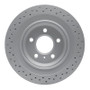DFC 05-08 Pontiac Grand Prix Rear Drilled GeoSPEC Coated Rotor