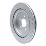 DFC 12-20 Mercedes-Benz GLA45 AMG Rear Drilled GeoSPEC Coated Rotor and Slotted