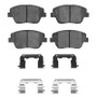 R1 09-16 Hyundai Sonata Front Ceramic Brake Pads & Hardware Kit