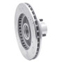 R1 1982-1995 Buick Regal Front Right Drilled & Slotted Silver Brake Rotor