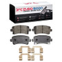 DFC 10-20 Buick LaCrosse Rear Euro 5000 Ceramic Brake Pads and Hardware Kit