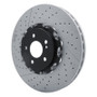 DFC 07-25 Mercedes-Benz E63 AMG Front Drilled and Slotted Hi-Carbon Alloy Geomet Coated Rotor