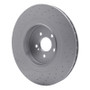 DFC 07-14 Mercedes-Benz CL63 AMG Rear GeoSPEC Coated Rotor - Dimpled