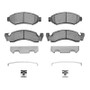 R1 1972-1980 American Motors AMBASSADOR Front R1 Semi Met Pads & Hardware Kit