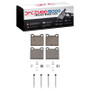 DFC 61-91 Mercedes-Benz 220 Front/Rear Euro 5000 Ceramic Brake Pads and Hardware Kit