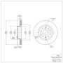 DFC 05-15 Volkswagen Jetta Sedan Front Brake Rotor