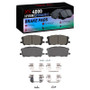 DFC 04-09 Lexus RX330 Front 4000 HybriDynamic Brake Pads and Hardware Kit