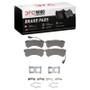 DFC 16-24 Freightliner MT55 Front/Rear 5000 Advanced Semi Metallic Brake Pads and Hardware Kit
