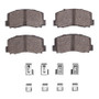 DFC 83-83 Mitsubishi Cordia Front 4000 HybriDynamic Brake Pads and Hardware Kit