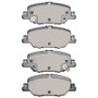 DFC 17-25 Honda CR-V Rear 5000 Advanced Ceramic Brake Pads