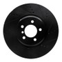 R1 13-20 BMW 440I Coupe Front Right Drilled & Slotted Black Brake Rotor