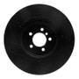 R1 13-20 BMW 440I Coupe Front Right Drilled & Slotted Black Brake Rotor
