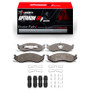 R1 1990-2006 Jeep COMANCHE Front R1 Optimum OE Pads & Hardware Kit