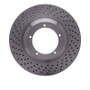 DFC 82-89 Porsche 911 Left Front Drilled Brake Rotor