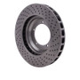 DFC 82-89 Porsche 911 Left Front Drilled Brake Rotor