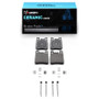 R1 1991-2003 Mercedes-Benz S320 Rear R1 Ceramic Pads & Hardware Kit