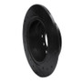 R1 91-99 BMW 325IS Rear Left Drilled & Slotted Black Brake Rotor