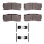 DFC 08-09 Jaguar XKR Front 4000 HybriDynamic Brake Pads and Hardware Kit