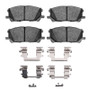 R1 04-09 Lexus RX400h Front Ceramic Brake Pads & Hardware Kit