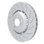 DFC 12-19 BMW M6 Right Front Drilled Hi-Carbon Alloy Geomet Coated Rotor
