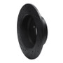 R1 93-95 Volvo 850 Rear Right Drilled & Slotted Black Brake Rotor