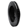 R1 80-93 Dodge Ramcharger 4WD Front Left Drilled & Slotted Black Brake Rotor
