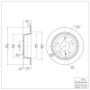 DFC 82-89 BMW 633CSi Rear Brake Rotor