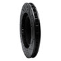 R1 92-02 Dodge Viper Front Left Drilled & Slotted Black Brake Rotor
