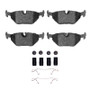 DFC 99-10 Saab 9-5 Rear 4000 HybriDynamic Brake Pads and Hardware Kit