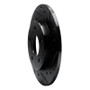 R1 88-92 Dodge Monaco Rear Right Drilled & Slotted Black Brake Rotor
