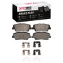 DFC 07-22 Genesis G70 Rear 5000 Advanced Ceramic Brake Pads and Hardware Kit