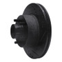 R1 73-89 Chrysler CORDOBA Front Right Drilled & Slotted Black Brake Rotor